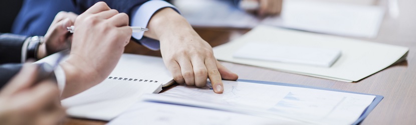 Réunion autour de la transmission d'entreprise 