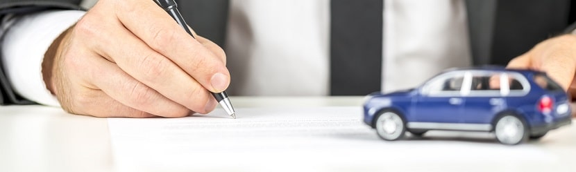  Signature sur contrat de leasing