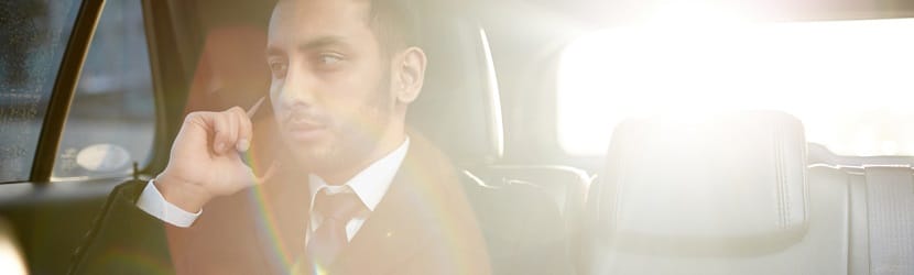  Un employé en voiture
