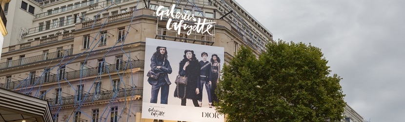  Facade des Galeries Lafayette
