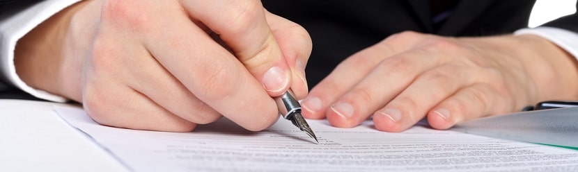  Signature sur contrat de crédit