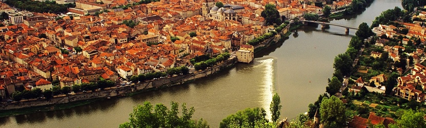 Paysage de Cahors 