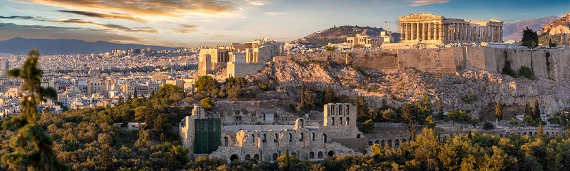 L'Acropole d'Athènes, en Grèce 