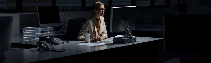 travail d'une professionnelle 