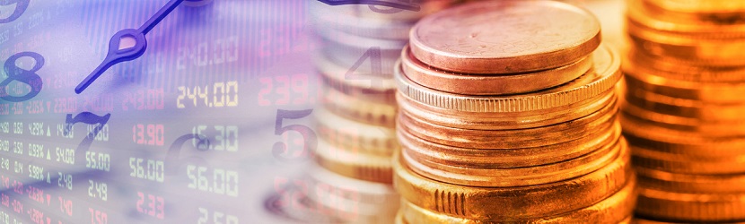 horloge et monnaie euros 