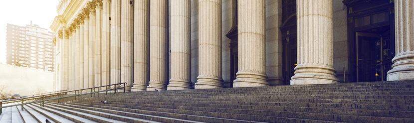 architecture d'un tribunal