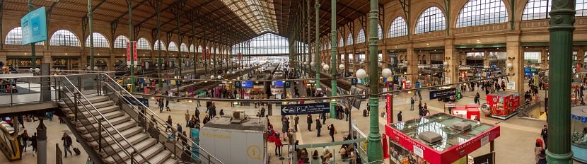  Vue de la gare du Nord