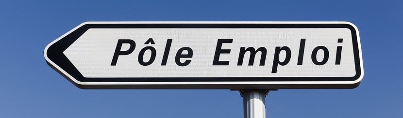 Panneau vers le pole emploi