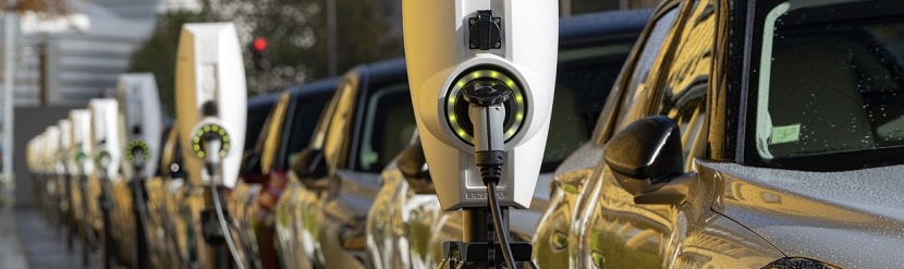 bornes de rechargement de voitures hybrides