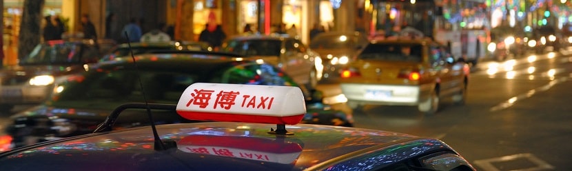  taxi à Shangai