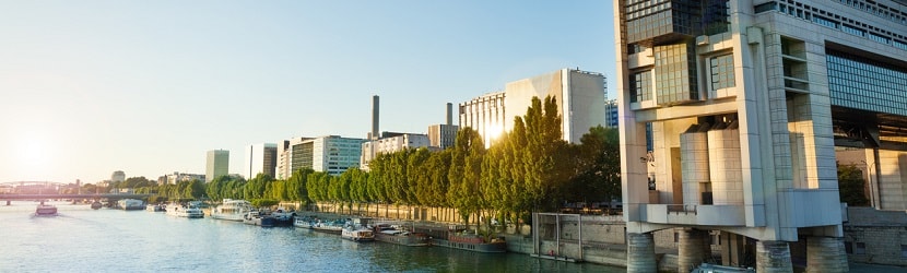 paysage du quartier de Bercy