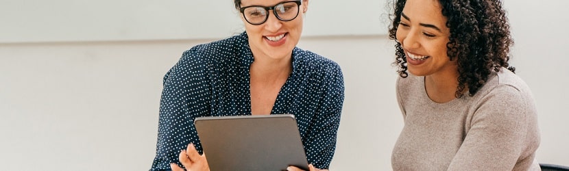 Des professionnelles en train de travailler