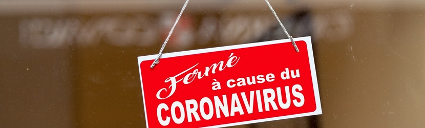 pancarte fermée