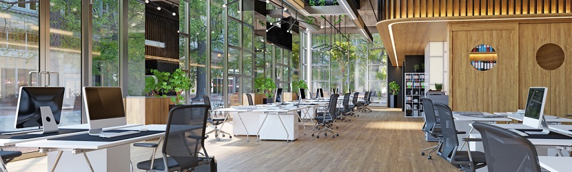  bureaux de travail vides