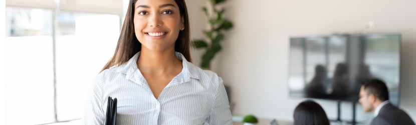  femme en entreprise 