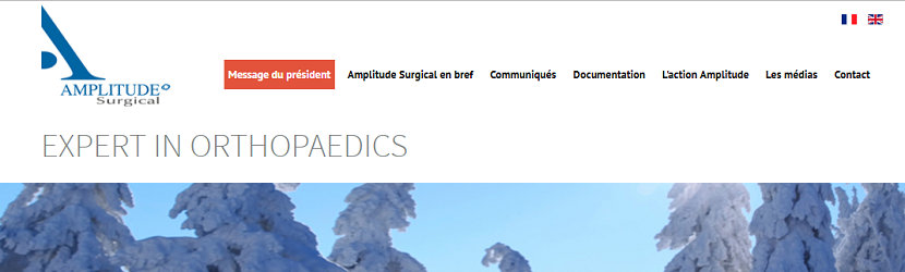 capture ecran site amplitude surgical